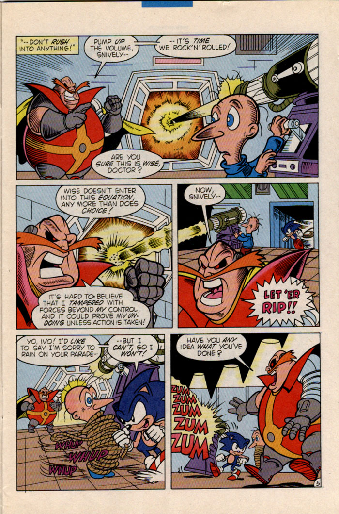 Sonic - Archie Adventure Series July 1996 Page 5